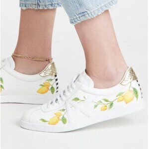 Aquazzura The A Sneakers Lemon Print